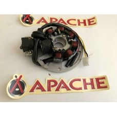 Apache RLX50/100cc generator / magneto / acg back plate all years