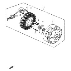 Apache RLX 450 magneto parts list