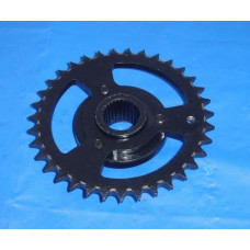 Apache Mini Tomahawk 09 2 stroke rear sprocket and carrier