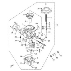 Apache RLX 450 Carburettor diaphragm